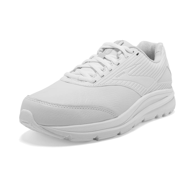 Brooks Women's Addiction Walker 2 Walking Shoe - White/White - 8.5 X-Wide - Image 1